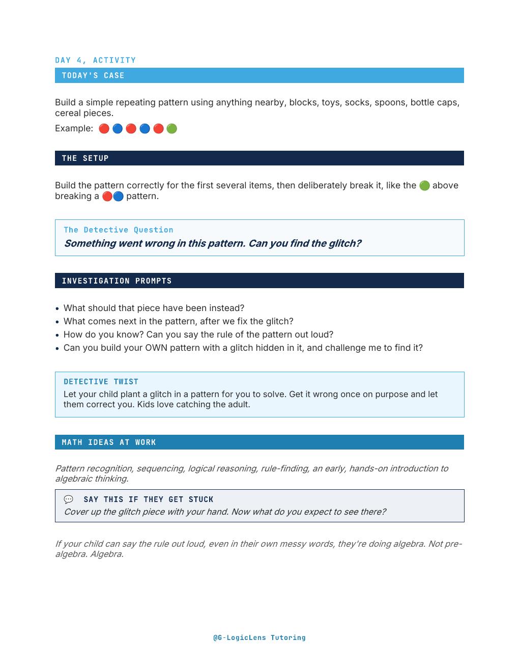 Workbook sample page 13