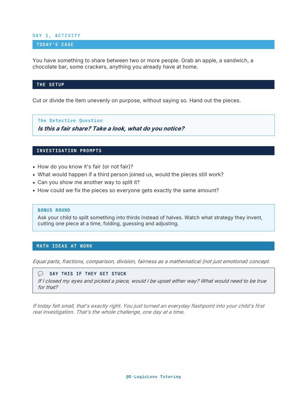 Workbook sample page 7